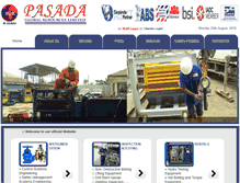 Tablet Screenshot of pasadaglobal.com